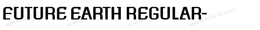 Future Earth Regular字体转换